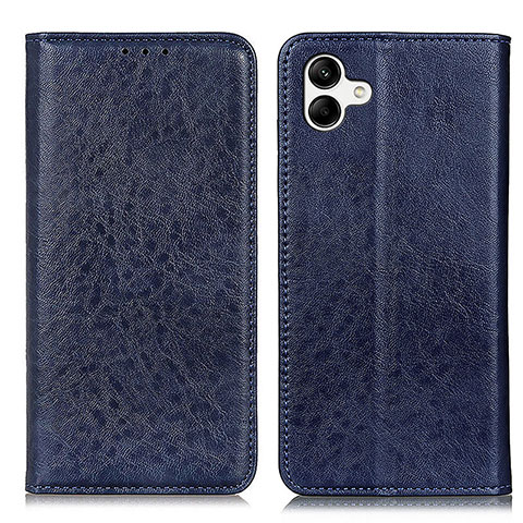 Funda de Cuero Cartera con Soporte Carcasa K03Z para Samsung Galaxy A04 4G Azul