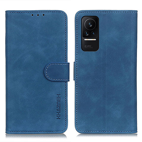 Funda de Cuero Cartera con Soporte Carcasa K03Z para Xiaomi Civi 1S 5G Azul