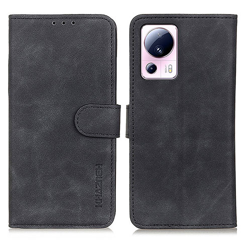 Funda de Cuero Cartera con Soporte Carcasa K03Z para Xiaomi Mi 12 Lite NE 5G Negro