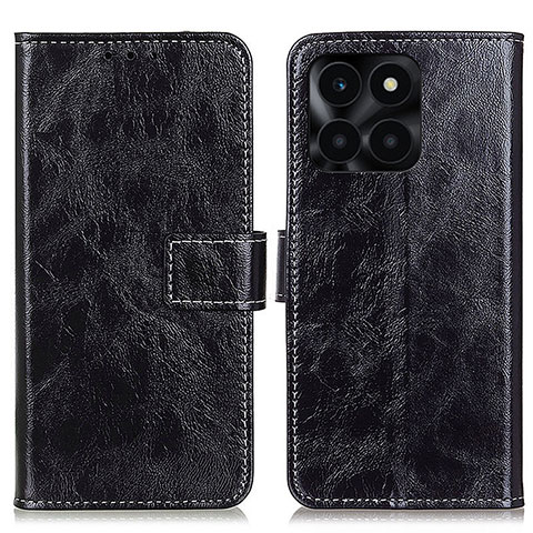 Funda de Cuero Cartera con Soporte Carcasa K04Z para Huawei Honor X8b Negro