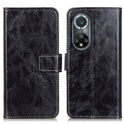 Funda de Cuero Cartera con Soporte Carcasa K04Z para Huawei Nova 9 Pro Negro