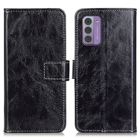 Funda de Cuero Cartera con Soporte Carcasa K04Z para Nokia G310 5G Negro