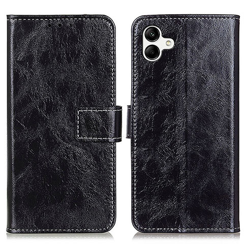 Funda de Cuero Cartera con Soporte Carcasa K04Z para Samsung Galaxy A05 Negro