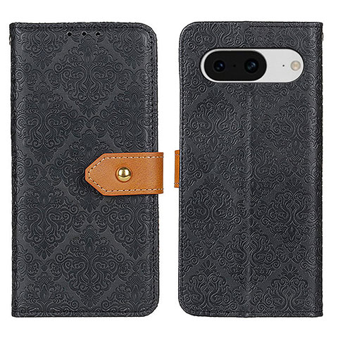 Funda de Cuero Cartera con Soporte Carcasa K05Z para Google Pixel 8 5G Negro