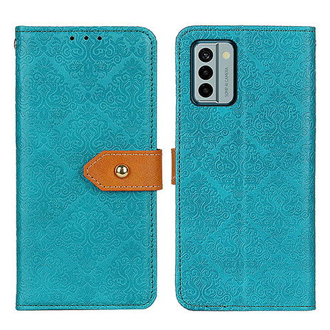 Funda de Cuero Cartera con Soporte Carcasa K05Z para Nokia G22 Verde