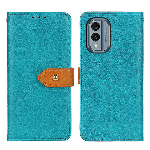 Funda de Cuero Cartera con Soporte Carcasa K05Z para Nokia X30 5G Verde