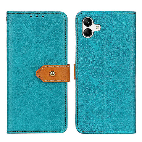 Funda de Cuero Cartera con Soporte Carcasa K05Z para Samsung Galaxy A04 4G Verde