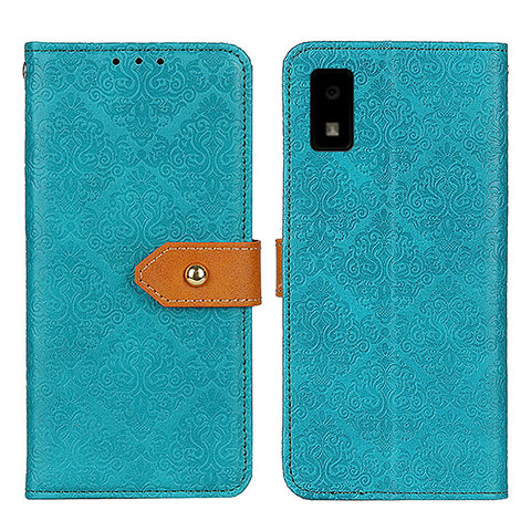 Funda de Cuero Cartera con Soporte Carcasa K05Z para Sharp Aquos wish Verde