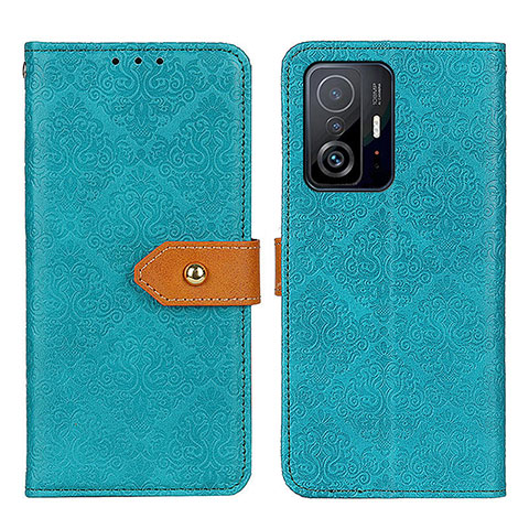 Funda de Cuero Cartera con Soporte Carcasa K05Z para Xiaomi Mi 11T Pro 5G Verde