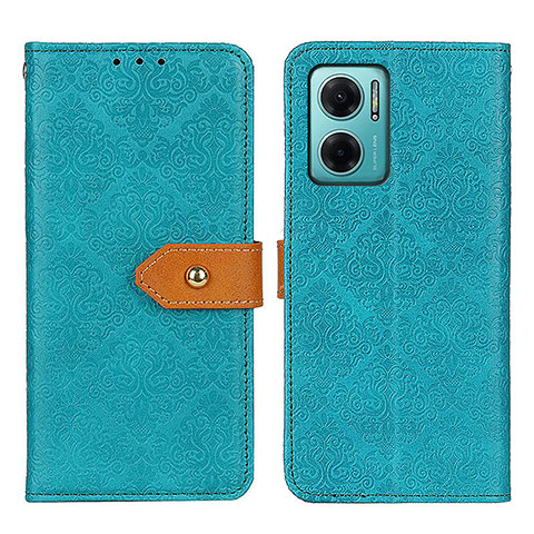 Funda de Cuero Cartera con Soporte Carcasa K05Z para Xiaomi Redmi Note 11E 5G Verde