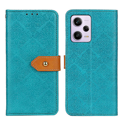 Funda de Cuero Cartera con Soporte Carcasa K05Z para Xiaomi Redmi Note 12 Explorer Verde