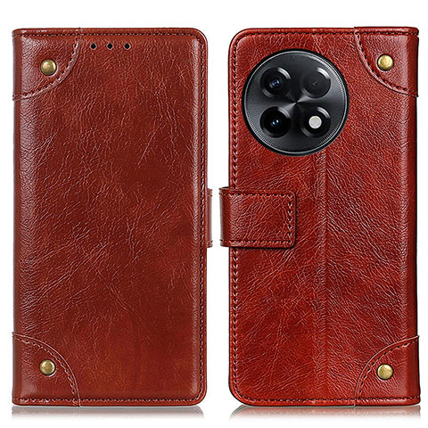 Funda de Cuero Cartera con Soporte Carcasa K06Z para OnePlus 11R 5G Marron Claro