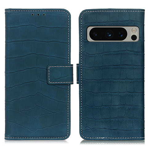 Funda de Cuero Cartera con Soporte Carcasa K07Z para Google Pixel 8 Pro 5G Verde