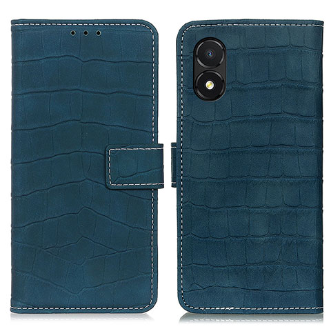 Funda de Cuero Cartera con Soporte Carcasa K07Z para Huawei Honor X5 Verde