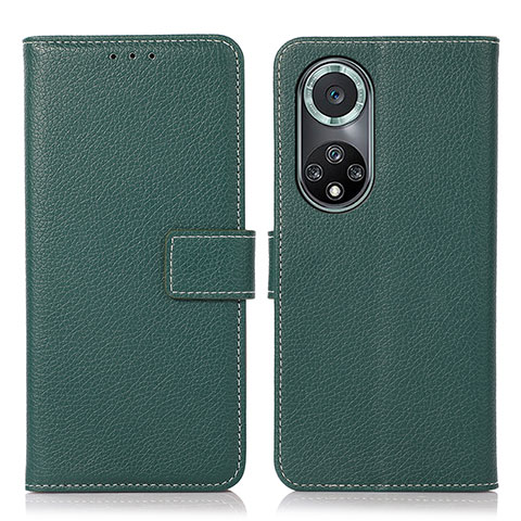 Funda de Cuero Cartera con Soporte Carcasa K07Z para Huawei Nova 9 Pro Verde