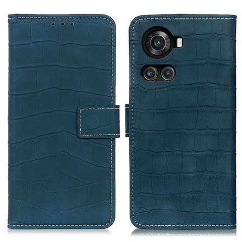 Funda de Cuero Cartera con Soporte Carcasa K07Z para OnePlus 10R 5G Verde