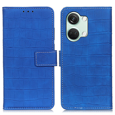 Funda de Cuero Cartera con Soporte Carcasa K07Z para OnePlus Nord 3 5G Azul