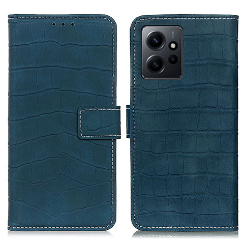 Funda de Cuero Cartera con Soporte Carcasa K07Z para Xiaomi Redmi Note 12 4G Verde