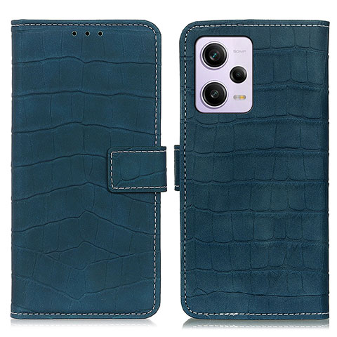 Funda de Cuero Cartera con Soporte Carcasa K07Z para Xiaomi Redmi Note 12 Explorer Verde