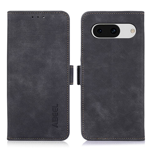 Funda de Cuero Cartera con Soporte Carcasa K08Z para Google Pixel 8a 5G Negro