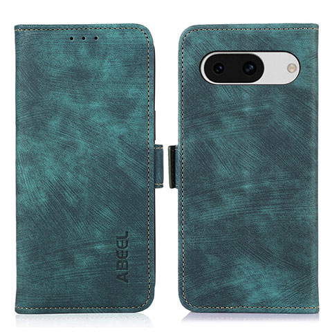 Funda de Cuero Cartera con Soporte Carcasa K08Z para Google Pixel 8a 5G Verde