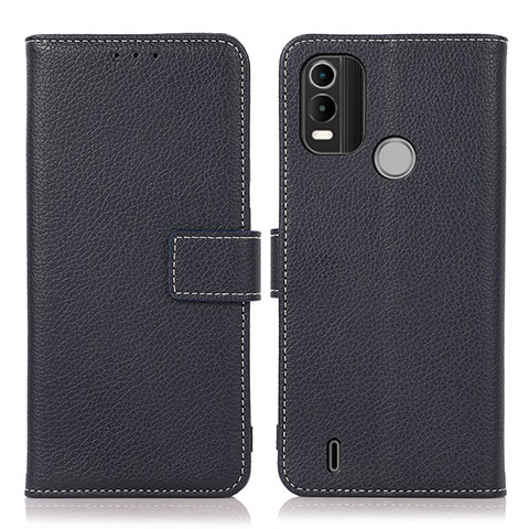 Funda de Cuero Cartera con Soporte Carcasa K08Z para Nokia G11 Plus Azul