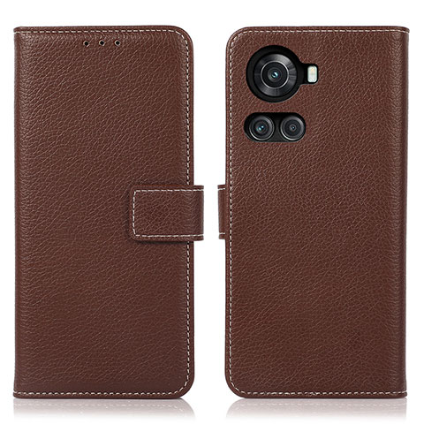 Funda de Cuero Cartera con Soporte Carcasa K08Z para OnePlus Ace 5G Marron