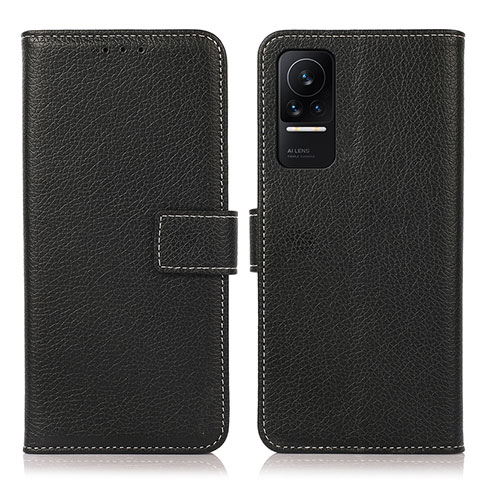 Funda de Cuero Cartera con Soporte Carcasa K08Z para Xiaomi Civi 1S 5G Negro