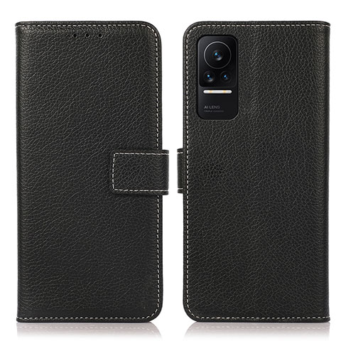 Funda de Cuero Cartera con Soporte Carcasa K08Z para Xiaomi Civi 5G Negro