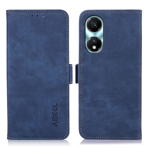 Funda de Cuero Cartera con Soporte Carcasa K09Z para Huawei Honor X5 Plus Azul