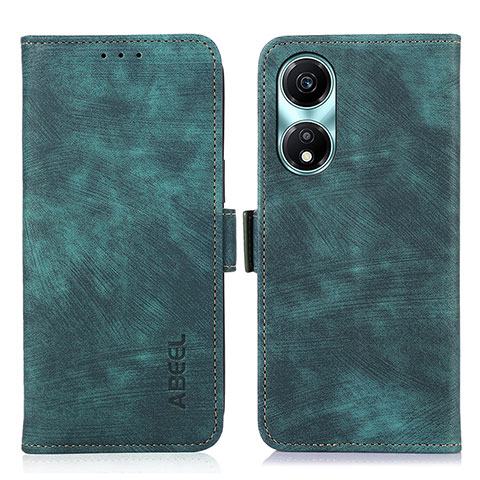 Funda de Cuero Cartera con Soporte Carcasa K09Z para Huawei Honor X5 Plus Verde