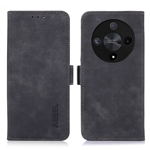 Funda de Cuero Cartera con Soporte Carcasa K09Z para Huawei Honor X9b 5G Negro