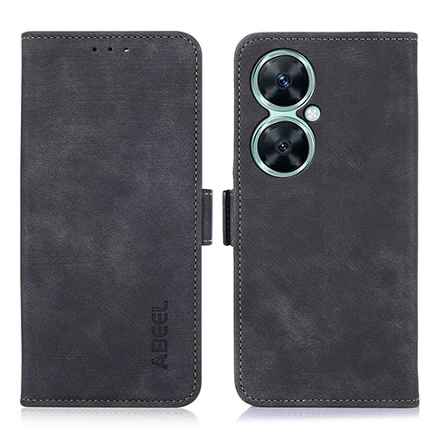 Funda de Cuero Cartera con Soporte Carcasa K09Z para Huawei Nova 11i Negro