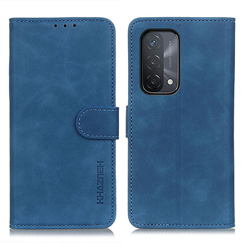 Funda de Cuero Cartera con Soporte Carcasa K09Z para OnePlus Nord N200 5G Azul