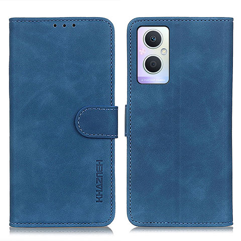 Funda de Cuero Cartera con Soporte Carcasa K09Z para Oppo F21s Pro 5G Azul