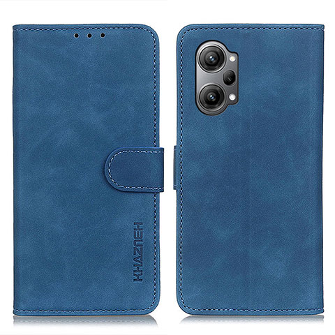 Funda de Cuero Cartera con Soporte Carcasa K09Z para Oppo K10 Pro 5G Azul