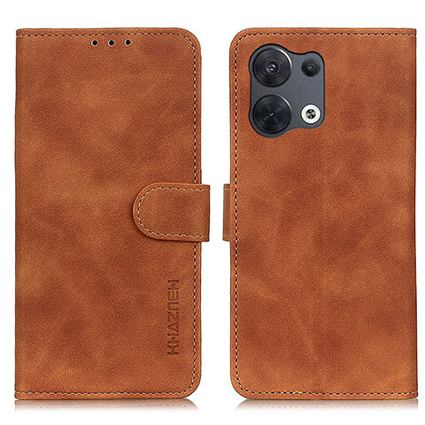 Funda de Cuero Cartera con Soporte Carcasa K09Z para Oppo Reno8 Pro+ Plus 5G Marron