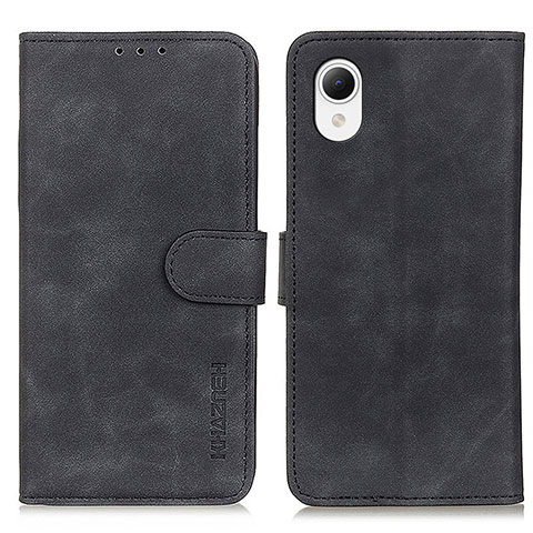 Funda de Cuero Cartera con Soporte Carcasa K09Z para Samsung Galaxy A23s Negro