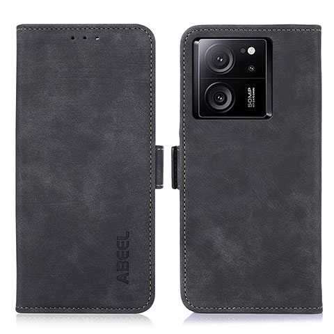 Funda de Cuero Cartera con Soporte Carcasa K09Z para Xiaomi Mi 13T 5G Negro