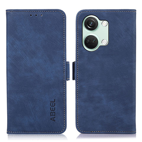 Funda de Cuero Cartera con Soporte Carcasa K10Z para OnePlus Nord 3 5G Azul