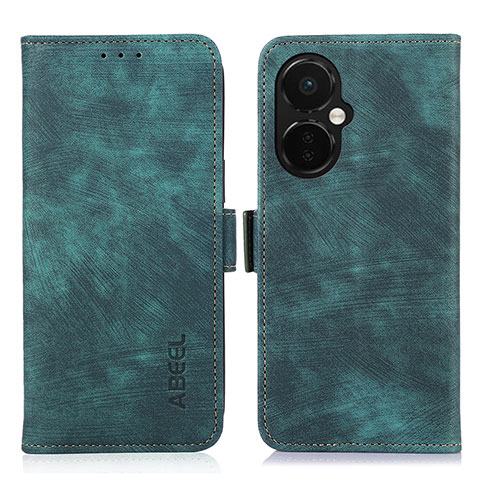 Funda de Cuero Cartera con Soporte Carcasa K10Z para OnePlus Nord CE 3 5G Verde