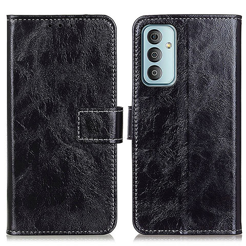 Funda de Cuero Cartera con Soporte Carcasa KZ04 para Samsung Galaxy F23 5G Negro