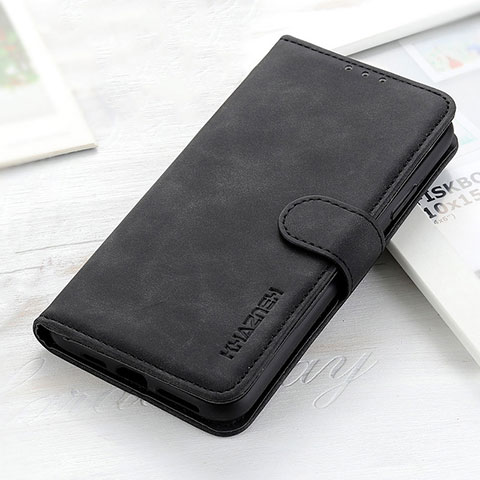 Funda de Cuero Cartera con Soporte Carcasa KZ3 para Huawei Honor X5 Negro