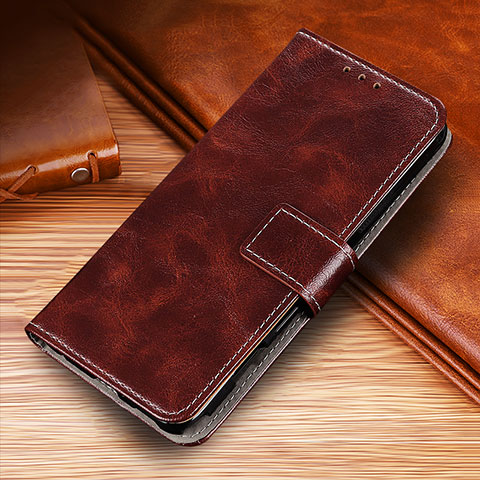 Funda de Cuero Cartera con Soporte Carcasa KZ4 para Huawei Honor Magic5 5G Marron