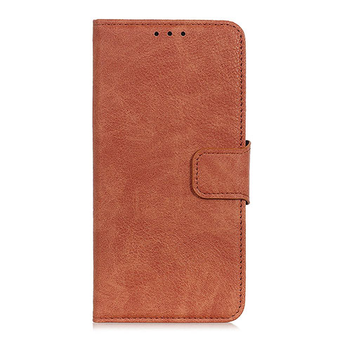 Funda de Cuero Cartera con Soporte Carcasa L01 para Alcatel 1X (2019) Marron