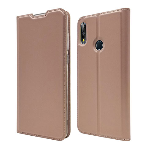 Funda de Cuero Cartera con Soporte Carcasa L01 para Asus Zenfone Max Pro M2 ZB631KL Oro Rosa