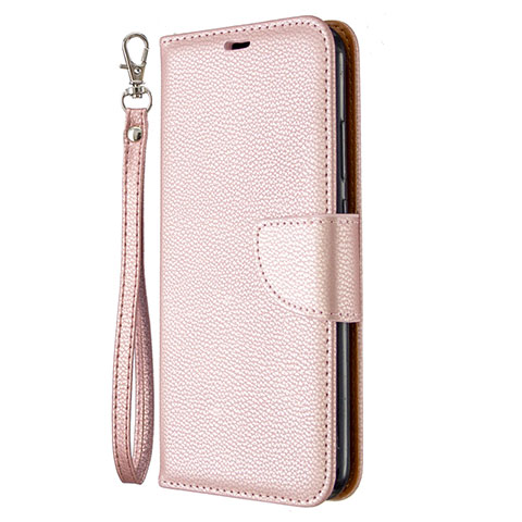 Funda de Cuero Cartera con Soporte Carcasa L01 para Huawei Honor 9C Oro Rosa