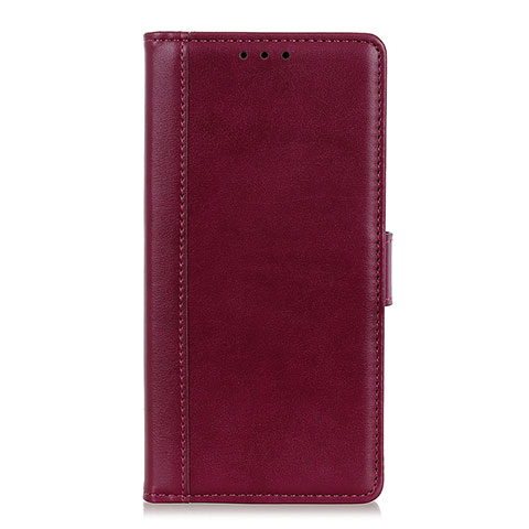 Funda de Cuero Cartera con Soporte Carcasa L01 para Huawei Mate 40 Lite 5G Rojo Rosa