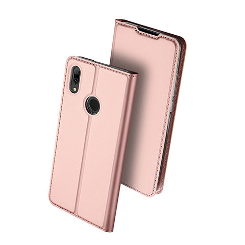 Funda de Cuero Cartera con Soporte Carcasa L01 para Huawei P Smart (2019) Oro Rosa