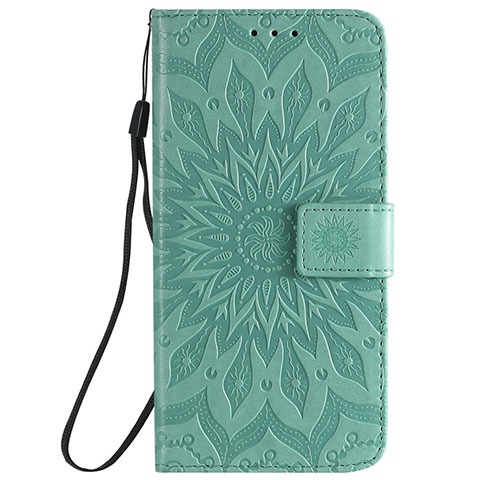 Funda de Cuero Cartera con Soporte Carcasa L01 para Nokia 2.3 Verde